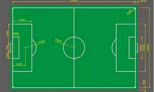 足球场地标准尺寸图片_足球场地标准尺寸图片图解_1