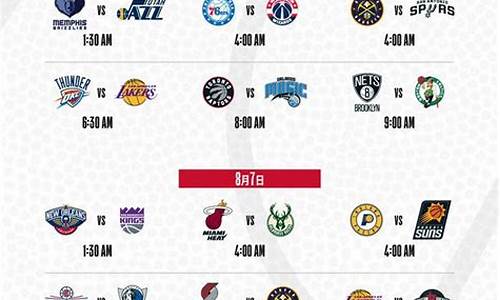 今日nba赛事情况_今日nba赛程视频直播